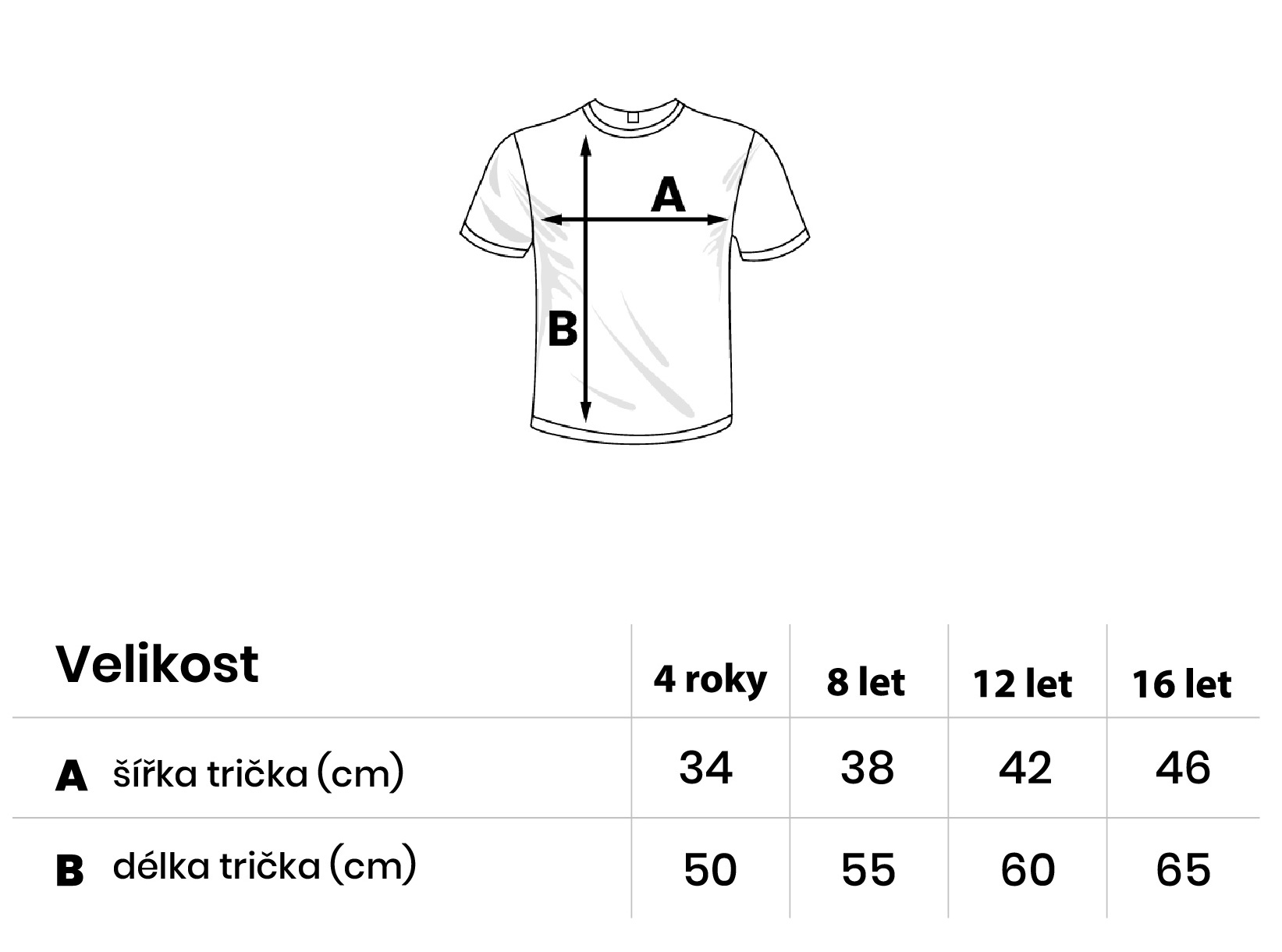Detske funkcni tricko Premium